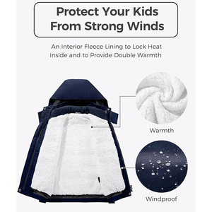 Nuevo Diseño Personalizado al <span class=keywords><strong>por</strong></span> Mayor, Chaqueta de Invierno para Niños Resistente al Viento, Chaquetas Acolchadas Transpirables de Alta Calidad - Product Image 5