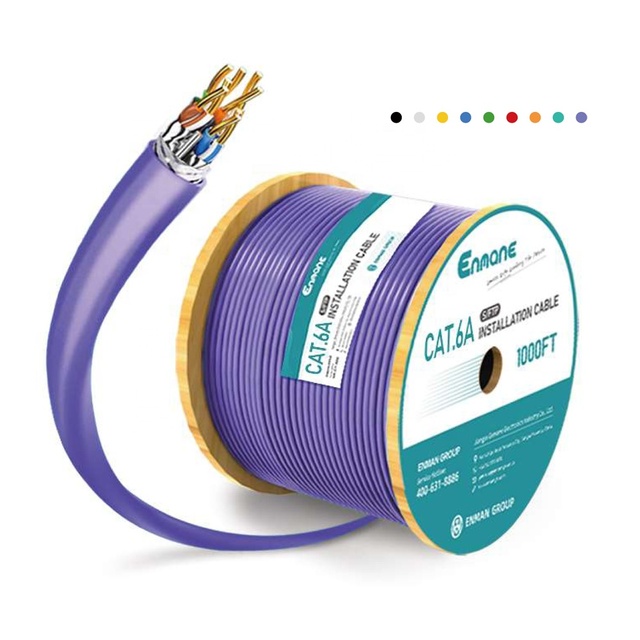 10Gbps Support Cat6a Cat7 RJ45 S/FTP LSZH LAN Cable Communication Patch Cables for Internet