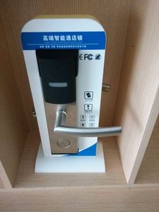 Phần mềm miễn phí an ninh thép không gỉ khách sạn kiểm soát truy cập điện gần RFID thẻ thông minh khóa cửa - Product Image 3