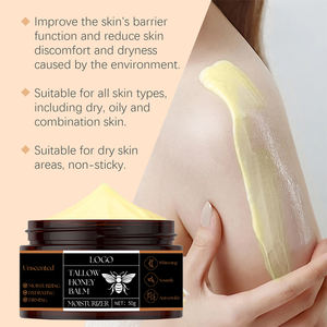 Crema Facial Batida Orgánica, Manteca Corporal Hidratante, Productos para el Cuidado de la Piel, Bálsamo de Miel de Sebo Amarillo - Product Image 6