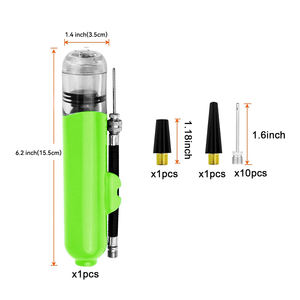 便携式自行车泵气泵手持式足球篮球泵，带2针 - Product Image 4