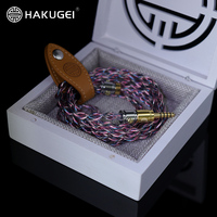Câble d'écouteurs Hifi MMCX, 4.4 3.5 2.5, 0.78