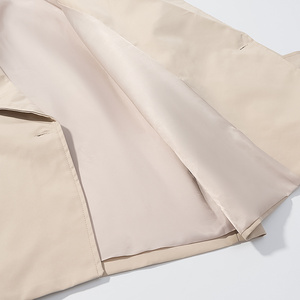 <span class=keywords><strong>Trench</strong></span> da <span class=keywords><strong>donna</strong></span> 2026: Nuovo modello casual alla moda con revers e cintura decorativa, stile retrò chic a maniche lunghe. - Product Image 6