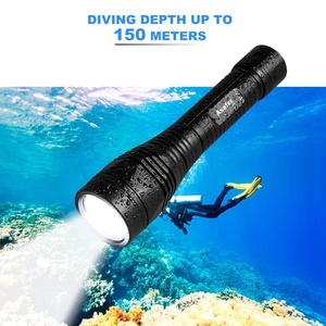 Mẫu Riêng Asafee Đèn Pin Lặn Có Bình Dưỡng Khí Mới XHP70.2 Đèn Pin Thợ Lặn Có Thể Sạc Lại Dưới Nước 150M LED Trọn Bộ - Product Image 6