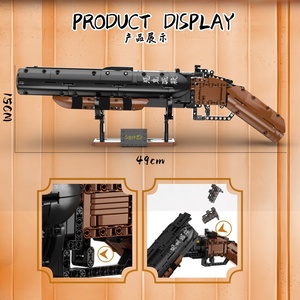 Bloques de Construcción de Escopeta Modelo DK 890PCS, Juguetes Educativos de Construcción para Niños, Regalos para Acción de Gracias, Navidad y Cumpleaños - Product Image 4