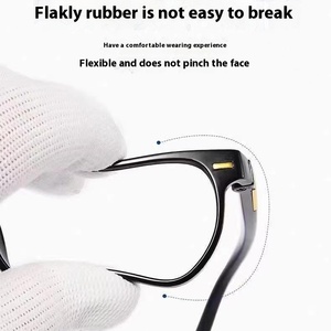 Kính mắt Frames Reading Kính Eyewear quang khung màu xanh Chặn ánh sáng lunettes mắt thứ tự trực tuyến kính tùy chỉnh - Product Image 4