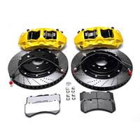 Kit de Freinage Haute Performance Nouveau GT6 avec Disques et Étriers en Alliage d'Aluminium Coulé et Usiné CNC, Garantie 1 An pour Roue Arrière