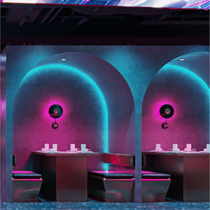 Diseño <span class=keywords><strong>de</strong></span> Interiores <span class=keywords><strong>de</strong></span> Restaurante Futurista Cyberpunk, Proyecto Llave <span class=keywords><strong>en</strong></span> Mano <span class=keywords><strong>de</strong></span> Bar y Espacio <span class=keywords><strong>de</strong></span> Comedor con Iluminación LED <span class=keywords><strong>de</strong></span> Neón Personalizada y Renderizado 3D - Product Image 4