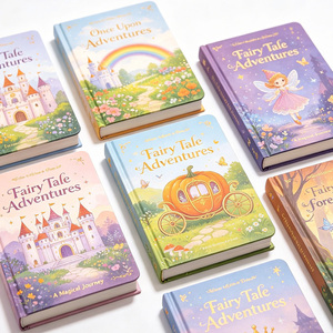 Impresión de libros infantiles personalizados para aprendizaje temprano, para biblioteca, papel de colores brillantes disponible, logotipo en relieve con lámina holográfica - Product Image 1