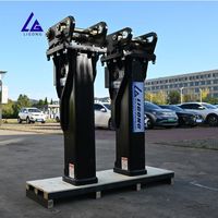 Martillo Hidráulico L140 para Demolición de Carreteras de Hormigón, Demolición de Puentes y Excavación de Rocas con Acumulador SB81