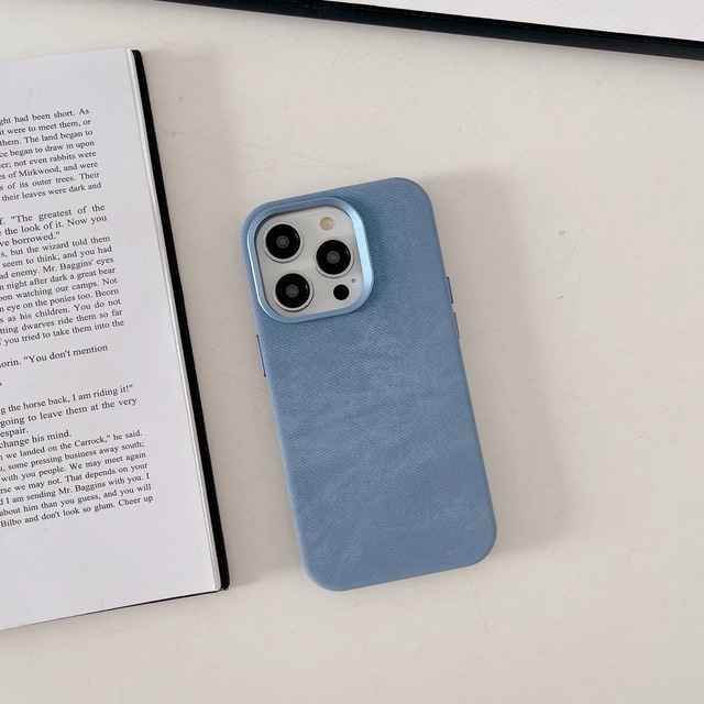 Hot Sellers Jeans Business PU Leather Magnetic Wireless Charging Phone Case for iPhone 16 15 14 13 12 Pro Max Phone Accessories