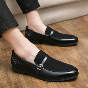 Zapatos Oxford de Negocios de Cuero Genuino Hechos a Mano para Hombre, Impermeables, Transpirables, Ligeros, para Todas las Temporadas, para Oficina y Viajes de Trabajo - Product Image 6
