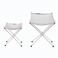 Brasero pliant portable en acier inoxydable pour bois et charbon de bois, idéal pour le camping, le barbecue et la cuisson en extérieur