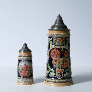 <span class=keywords><strong>Chope</strong></span> à <span class=keywords><strong>bière</strong></span> noire <span class=keywords><strong>allemande</strong></span> gravée sur mesure avec couvercle en métal <span class=keywords><strong>1L</strong></span>, <span class=keywords><strong>chope</strong></span> à <span class=keywords><strong>bière</strong></span> classique pour Bar, fête, Oktoberfest - Product Image 2