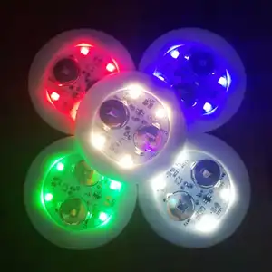 60mm LED bottle light sticker led pad flashing led coaster Led Light Up Cup Sticker Bottle Coaster for cups bottle bar Vodka