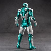 Preventa de Zd Toys Iron Man, Edición Original del 10.º Aniversario de Marvel - Figura de Acción Iron Man Mk31 1/10 con Articulaciones Móviles