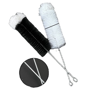 Pulitore di vetro di cristallo morbida e sicura spazzola in acciaio inossidabile per rimuovere le macchie ostinate smagliature di rossetto di <span class=keywords><strong>vino</strong></span> rosso per vetreria Fine - Product Image 1