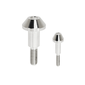 Boulons à tête hexagonale en acier inoxydable sur mesure avec deux écrous hexagonaux, boulons de couvercle de soupape chromés 10.9 pour usage industriel - Product Image 6