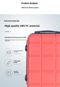 Modellen grote capaciteit <span class=keywords><strong>aluminium</strong></span> <span class=keywords><strong>trolley</strong></span> koffers met aangepaste logo, 4*360 graden wielen, cijferslot, lange afstand spinner - Product Image 4