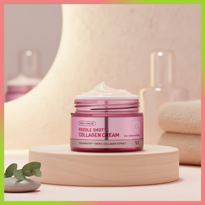 VT Reedle Shot Quality Facial Cream Set 50ml Collagen Cream avec 2ml * 3 Reedle Shots - Product Image 3