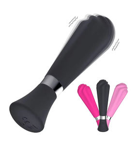 Eiscreme-förmiger Vibrator USB-Aufladbar Wasserdicht G-Punkt und Klitoris-Stimulation Handgehaltenes Erwachsenen-Sexspielzeug für Frauen - Product Image 1