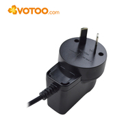 Adaptateur secteur VOTOO 5V 1.2A 6W pour caméra IP de sécurité, maison intelligente, faible ondulation, CE RoHS, prise EU US UK AU
