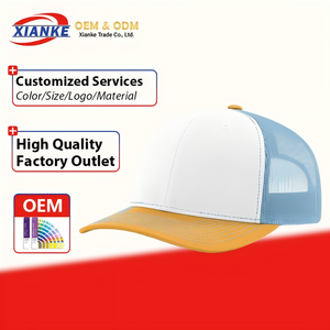 Бейсболка-тракер XNKY OEM 2026 с вышивкой, 6 панелей, мужская, высококачественная, с регулируемой застежкой, с возможностью нанесения логотипа - Product Image 1