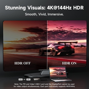 Station d'accueil <span class=keywords><strong>USB</strong></span>-C WAVLINK WL-VR204 2-en-1 avec carte de capture 4K haute performance – Vente directe usine - Product Image 4