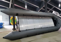 Bateau gonflable de 6m 7m 8m 9m 10m avec le tube d'air à haute pression de PVC et le plancher en aluminium