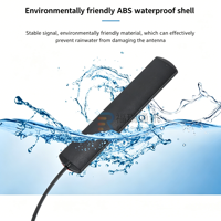 Antenne Patch 5G 4G LTE GSM SMA Mâle à Montage Adhésif, Amplificateur de Signal à Gain Élevé pour Routeur, Modem et Communication Véhiculaire