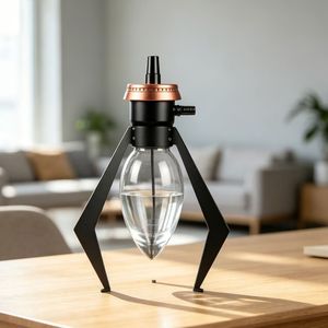 Modern Portable Travel Hookah for Smoking Mirror Stainless Steel Chicha <b>Sheesha</b> Spider in Color Box with Soft Smoke - Product Image 6