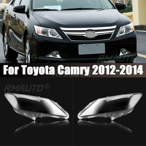 Pour Toyota Camry 2012 2013 2014 Cache-phare Coque de phare Transparente Lentille de phare en verre Accessoires de voiture - Product Image 1