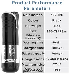 Automatische realistische Vagina Stroker Maschine elektrische männliche Mastur bator Sexspielzeug Penis Massage gerät mit Saug funktion - Product Image 4