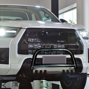 Parachoques delanteros <span class=keywords><strong>de</strong></span> coche resistentes <span class=keywords><strong>de</strong></span> nuevo diseño, barra <span class=keywords><strong>de</strong></span> toro <span class=keywords><strong>de</strong></span> acero para Lc200 Toyota Nissan Ford Jeep Toyota Hilux F150 Isuzu Hiace Mitsubishi - Product Image 4