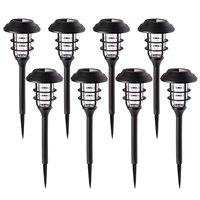 Éclairage blanc chaud Offres Spéciales actionné solaire de paysage de lumière de jardin de LED avec le corps imperméable IP65 certifié par ROHS