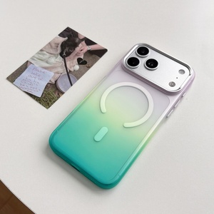 Funda Magnética Degradada Mate al por Mayor para iPhone 17 15 16 Pro Max 17 Air, Carga Inalámbrica, Delgada, Antigolpes, Carcasa Rígida - Product Image 6