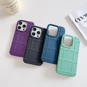 Funda Protectora para Teléfono con Acabado Metálico TPU, Resistente a Impactos, para iPhone 14 Pro Max 15 16E 17Air 13 12 <span class=keywords><strong>11</strong></span> Pro 6 7 8 15Plus, Diseño 3D - Product Image 4