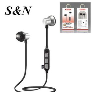 Auriculares con cable S&N con micrófono, sonido estéreo, auriculares internos para música en el teléfono - Product Image 1
