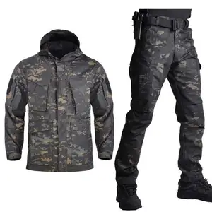 免费样品M65 G8迷彩夹克配G8 IX9长裤训练狩猎制服户外冒险迷彩制服