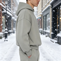 Sweat-shirts surdimensionnés de luxe en coton 100% avec logo personnalisé, style hip-hop, de haute qualité, streetwear pour hommes