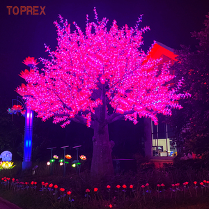 Tùy Chỉnh Ip65 Giáng Sinh Sản Xuất Sản Xuất PVC <span class=keywords><strong>LED</strong></span> Mô Phỏng Cây Ánh Sáng Khổng Lồ <span class=keywords><strong>LED</strong></span> Ánh Sáng Cây Lớn Cây Nhân Tạo - Product Image 2