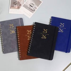 สมุดบันทึกปกหนังแบบสันห่วง A5 พร้อมสายรัด ใช้ได้ทั้งรายวันและรายสัปดาห์ จำเป็นสำหรับการเรียนและการวางแผนในสำนักงาน ไอเทมที่ต้องมีสำหรับเปิดเทอม - Product Image 3