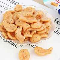 Snacks Salados Inflados Shanghaojia al por Mayor, Chips Japoneses con Sabor a Pescado, Frutas y Algas Marinas, 80g*12
