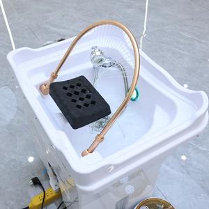 El más nuevo japonés Head Spa Basin Hair Washing Massage Portable Shampoo Sink Machine SPA Head Circulación de agua y vaporizador - Product Image 6