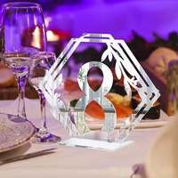 Nouveautés 2026 : Articles promotionnels pour fêtes, décorations de mariage en acrylique, marque-places et numéros de table en promotion
