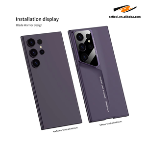 Coque de téléphone Mecha ultra-fine mate avec <span class=keywords><strong>protection</strong></span> d'objectif pour Samsung <span class=keywords><strong>Galaxy</strong></span> S26 S25 S24 S23 <span class=keywords><strong>S22</strong></span> Ultra, en PC rigide dépoli - Product Image 4