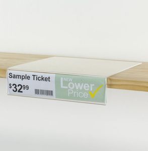 Quảng Cáo Hiển Thị Tag Thẻ Vé Nhãn Treo Đăng Chủ Gấp Lại Clip Acrylic Kệ Talker - Product Image 5