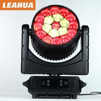Projecteur motorisé Bee Eye 19x40W 4-en-1 RGBW avec contrôle DMX512, zoom 5-45°, faisceau et wash, étanche IP65, éclairage de scène LED