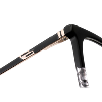 BONA Multiple Specifications Unisexe Feuille Lunettes Acétate Optique Lunettes Cadre Myopie Lentille Caractéristiques Acétate Adultes
