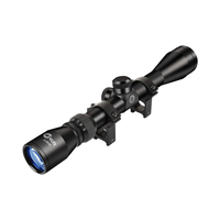 CVLIFE 3-9X40 kırmızı lazer açık Hunter kapsam ve ekipman dişli ile Crosshair retikül avcılık optik